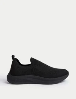 Knitted Slip On Trainers -M&S knitted slip on trainers 4