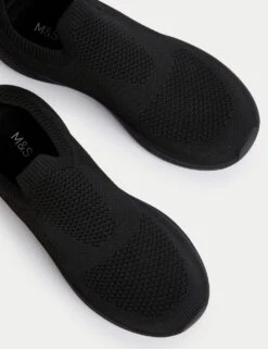 Knitted Slip On Trainers -M&S knitted slip on trainers 5