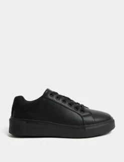 Lace Up Platform Trainers -M&S lace up platform trainers 10