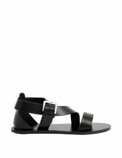 Leather Crossover Ankle Strap Flat Sandals 20 Leather Crossover Ankle Strap Flat Sandals -M&S leather crossover ankle strap flat sandals 1