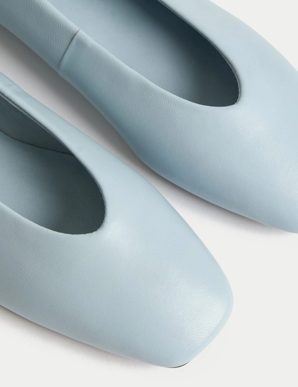 Leather Slip On Flat Ballet Pumps 16 Leather Slip On Flat Ballet Pumps - Image 14