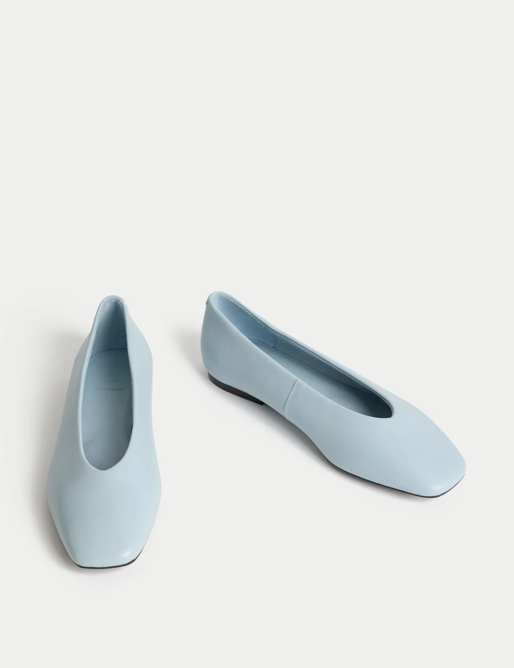 Leather Slip On Flat Ballet Pumps 14 Leather Slip On Flat Ballet Pumps - Image 12