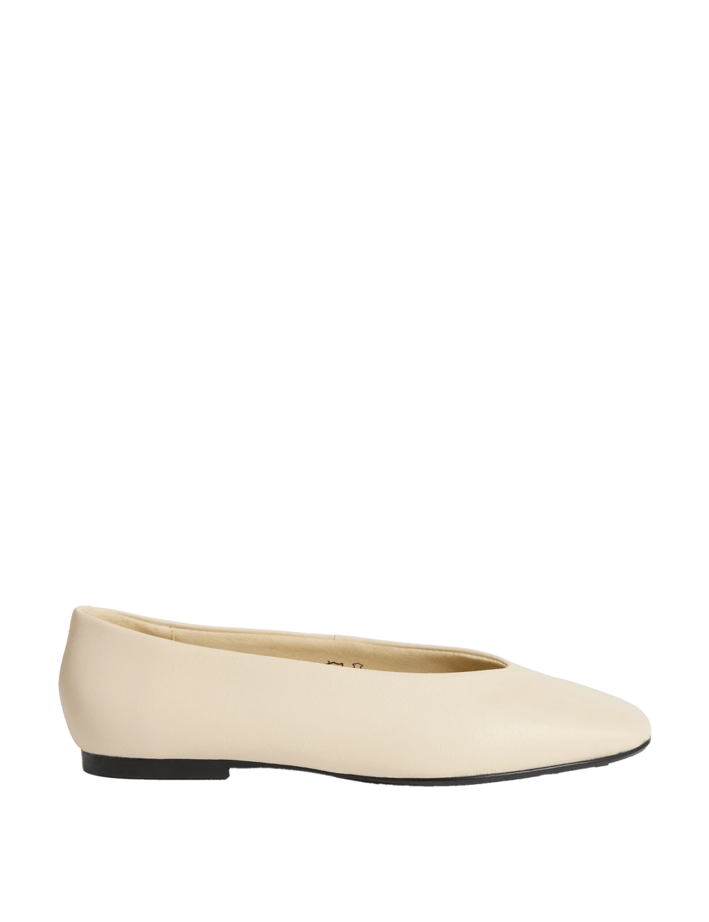 Leather Slip On Flat Ballet Pumps 7 Leather Slip On Flat Ballet Pumps - Image 5