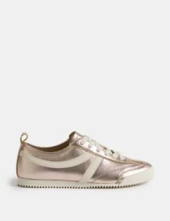 Leather Stripe Trainers -M&S leather stripe trainers 13