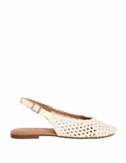 Leather Woven Flat Slingback Shoes -M&S leather woven flat slingback shoes 1