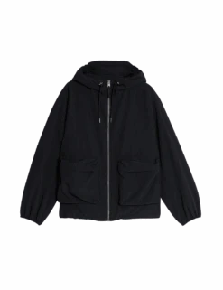 Lightweight Hooded Rain Jacket -M&S lightweight hooded rain jacket