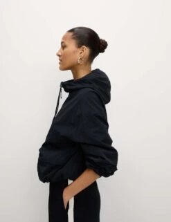 Lightweight Hooded Rain Jacket -M&S lightweight hooded rain jacket 8