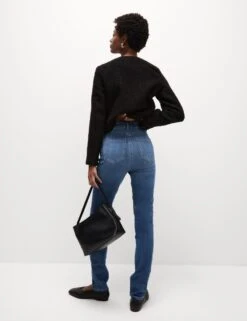 Lily Magic Shaping High Waisted Jeans -M&S lily magic shaping high waisted jeans 7