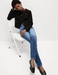 Lily Magic Shaping High Waisted Jeans -M&S lily magic shaping high waisted jeans 9