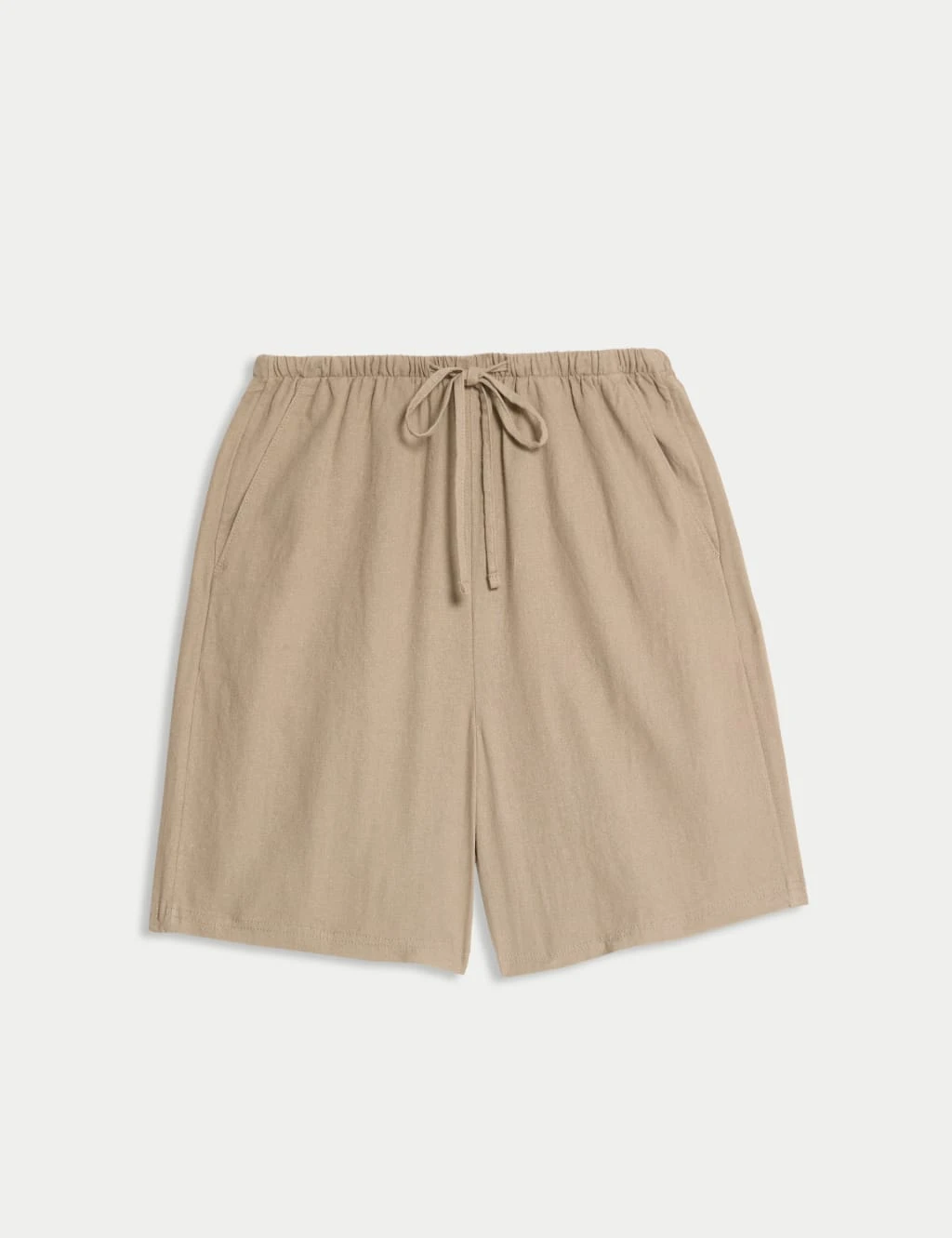 Linen Rich High Waisted Shorts 14 Linen Rich High Waisted Shorts - Image 12