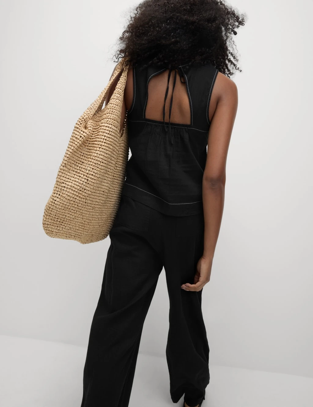 Linen Rich Regular Fit Vest 20 Linen Rich Regular Fit Vest - Image 18