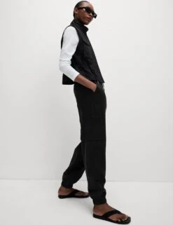 Lyocell Rich Joggers With Cotton & Linen -M&S lyocell rich joggers with cotton 6