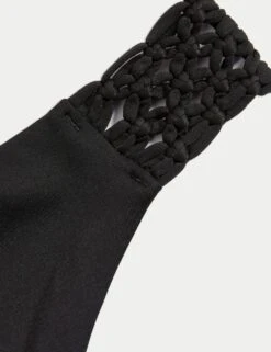 Macrame Detail High Leg Bikini Bottoms -M&S macrame detail high leg bikini bottoms 7