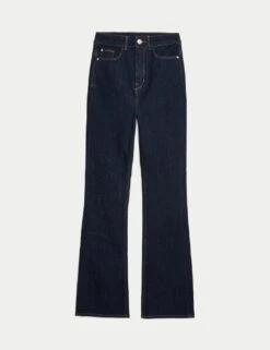 Magic Shaping High Waisted Slim Flare Jeans -M&S magic shaping high waisted slim flare jeans 5