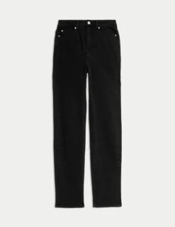 Magic Shaping High Waisted Straight Leg Jeans -M&S magic shaping high waisted straight leg jeans 17