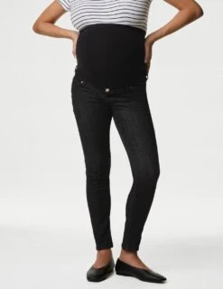 Maternity Ivy Over Bump Skinny Jeans -M&S maternity ivy over bump skinny jeans 10