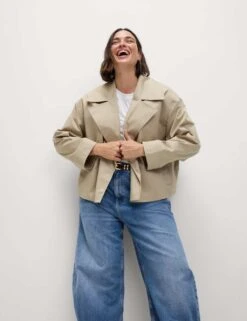 Mid Rise Relaxed Horseshoe Jeans -M&S mid rise relaxed horseshoe jeans 10