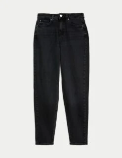 The Mom Jeans -M&S mom high waisted ankle grazer jeans