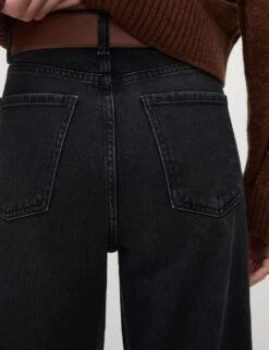 High Waisted Carrot Leg Ankle Grazer Jeans -M&S mom high waisted carrot leg ankle grazer jeans 5