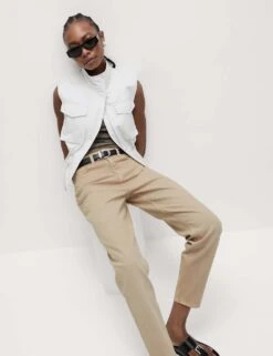 Mom High Waisted Colour Ankle Grazer Jeans -M&S mom high waisted colour ankle grazer jeans 13