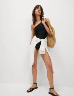 Neoprene Padded One Shoulder Swimsuit 27 Neoprene Padded One Shoulder Swimsuit -M&S padded one shoulder swimsuit 2