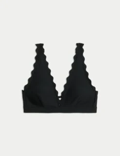 Neoprene Scallop Bikini Top 33 Neoprene Scallop Bikini Top -M&S padded plunge bikini top 4