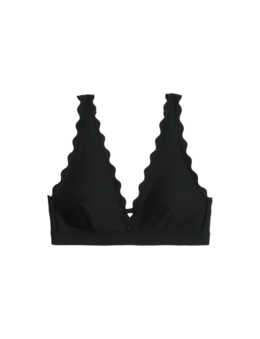 Neoprene Scallop Bikini Top 9 Neoprene Scallop Bikini Top - Image 7