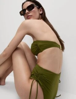 Padded Twist Front Bandeau Bikini Top 31 Padded Twist Front Bandeau Bikini Top -M&S padded twist front bandeau bikini top 8