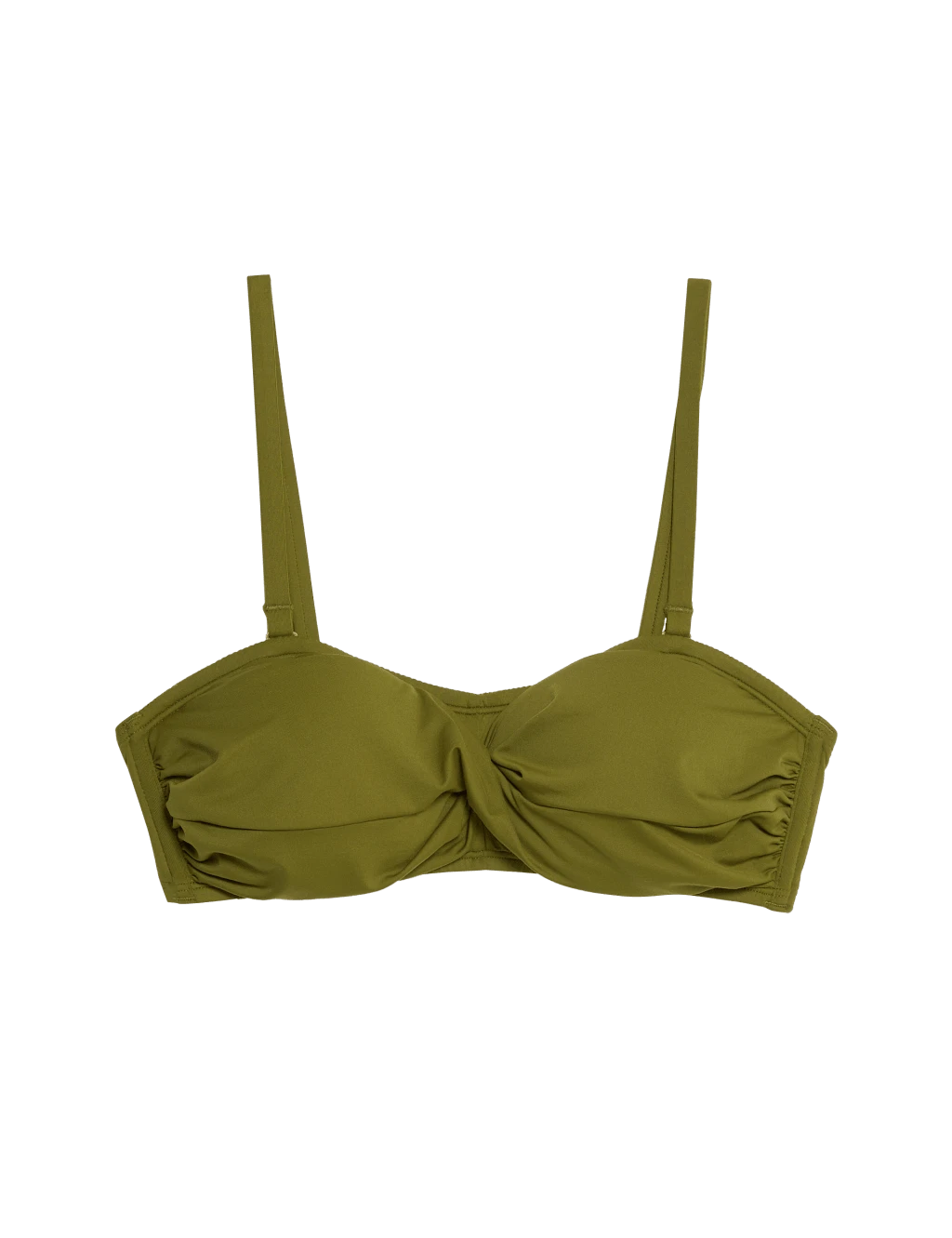 Padded Twist Front Bandeau Bikini Top 10 Padded Twist Front Bandeau Bikini Top - Image 8