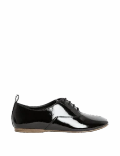 Patent Lace Up Flat Brogues 13 Patent Lace Up Flat Brogues -M&S patent lace up flat brogues