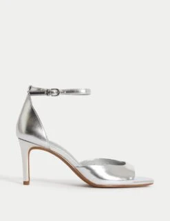 Patent Metallic Buckle Ankle Strap Stiletto Heels 15 Patent Metallic Buckle Ankle Strap Stiletto Heels -M&S patent metallic buckle ankle strap stiletto heels 5