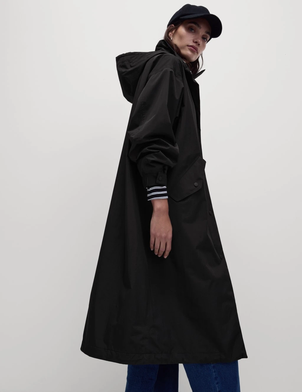 Petite Waterproof Oversized Longline Parka Coat 14 Petite Waterproof Oversized Longline Parka Coat - Image 12