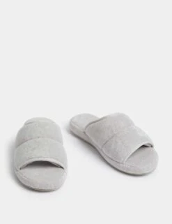 Open Toe Slider Slippers -M&S platform open toe slider slippers 1