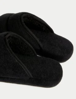 Open Toe Slider Slippers -M&S platform open toe slider slippers 3