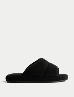 Open Toe Slider Slippers -M&S platform open toe slider slippers 5