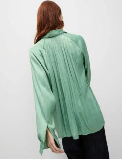 Pleated Collared Shirt -M&S pleated collared shirt 10