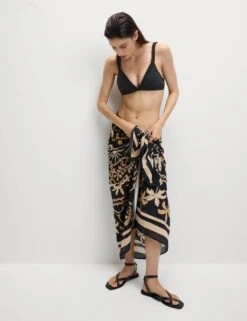 Pleated Detail Plunge Bikini Top -M&S pleated detail plunge bikini top 7