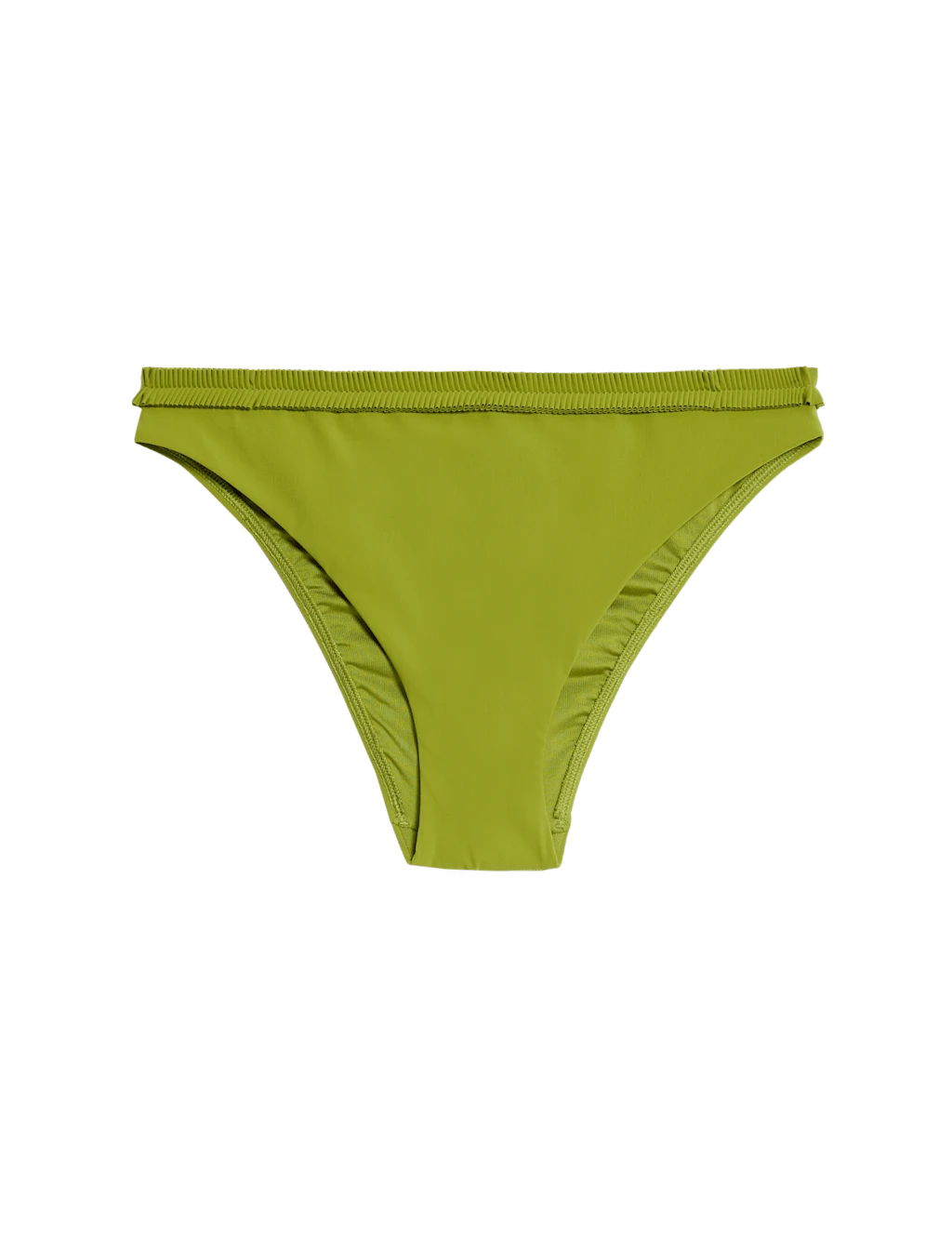 Pleated High Leg Bikini Bottoms 15 Pleated High Leg Bikini Bottoms - Image 13