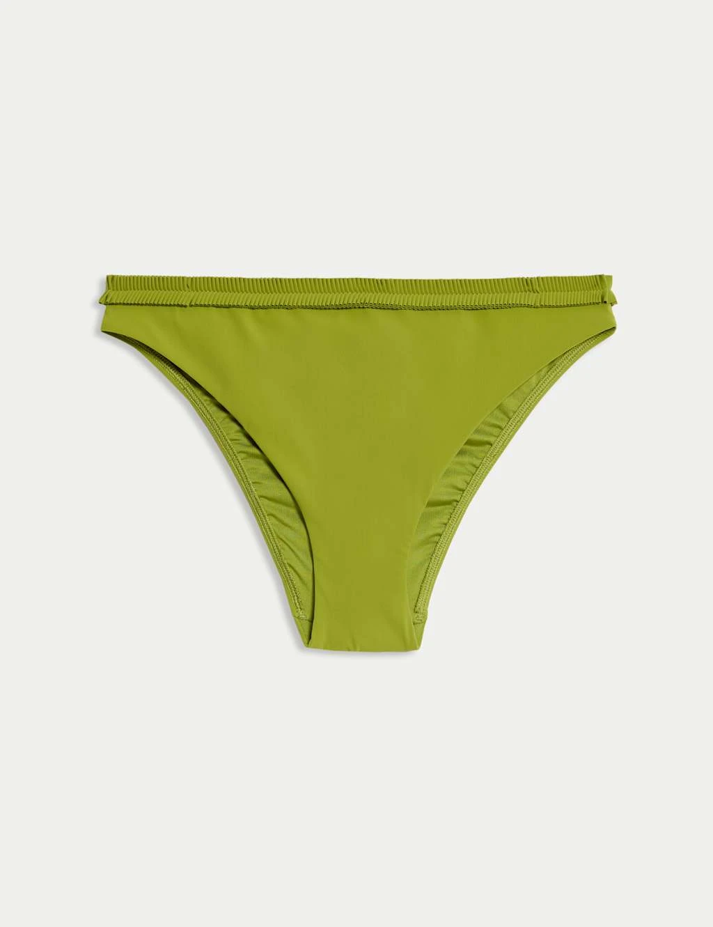 Pleated High Leg Bikini Bottoms 19 Pleated High Leg Bikini Bottoms - Image 17