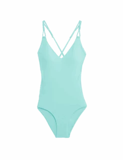 Plunge V-Neck Swimsuit -M&S plunge v neck swimsuit
