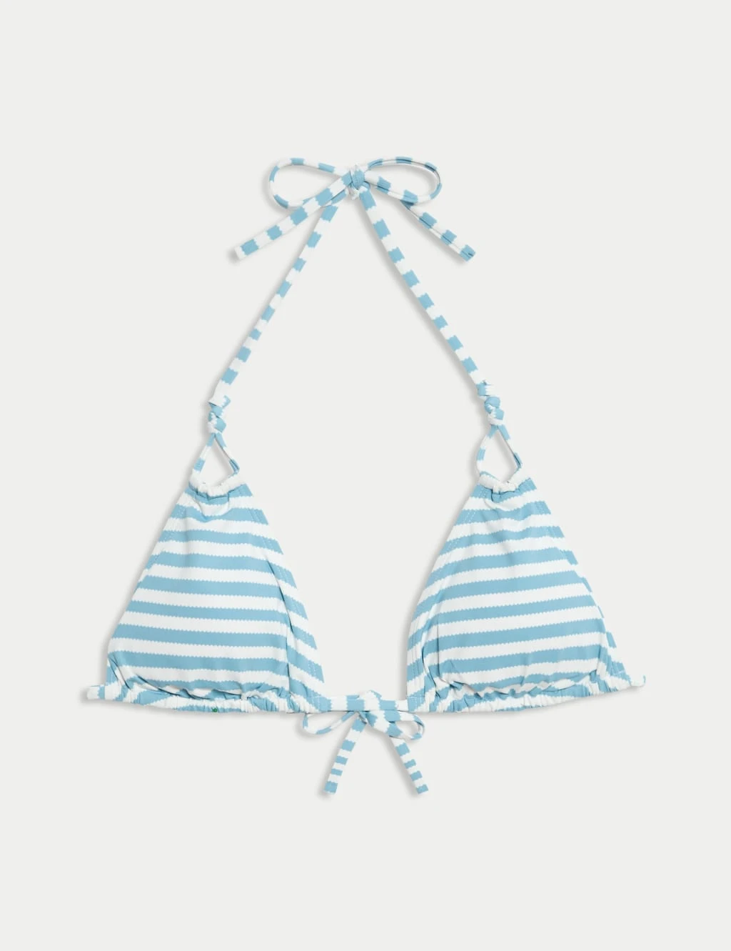 Printed Knot Front Triangle Bikini Top 11 Printed Knot Front Triangle Bikini Top - Image 9