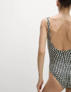 Printed Scoop Neck Swimsuit 25 Printed Scoop Neck Swimsuit -M&S printed scoop neck swimsuit 17
