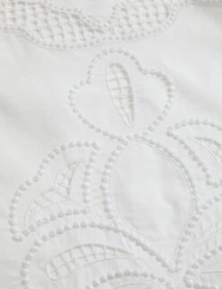 Pure Cotton Embroidered Crew Neck Blouse 19 Pure Cotton Embroidered Crew Neck Blouse -M&S pure cotton embroidered crew neck blouse 5