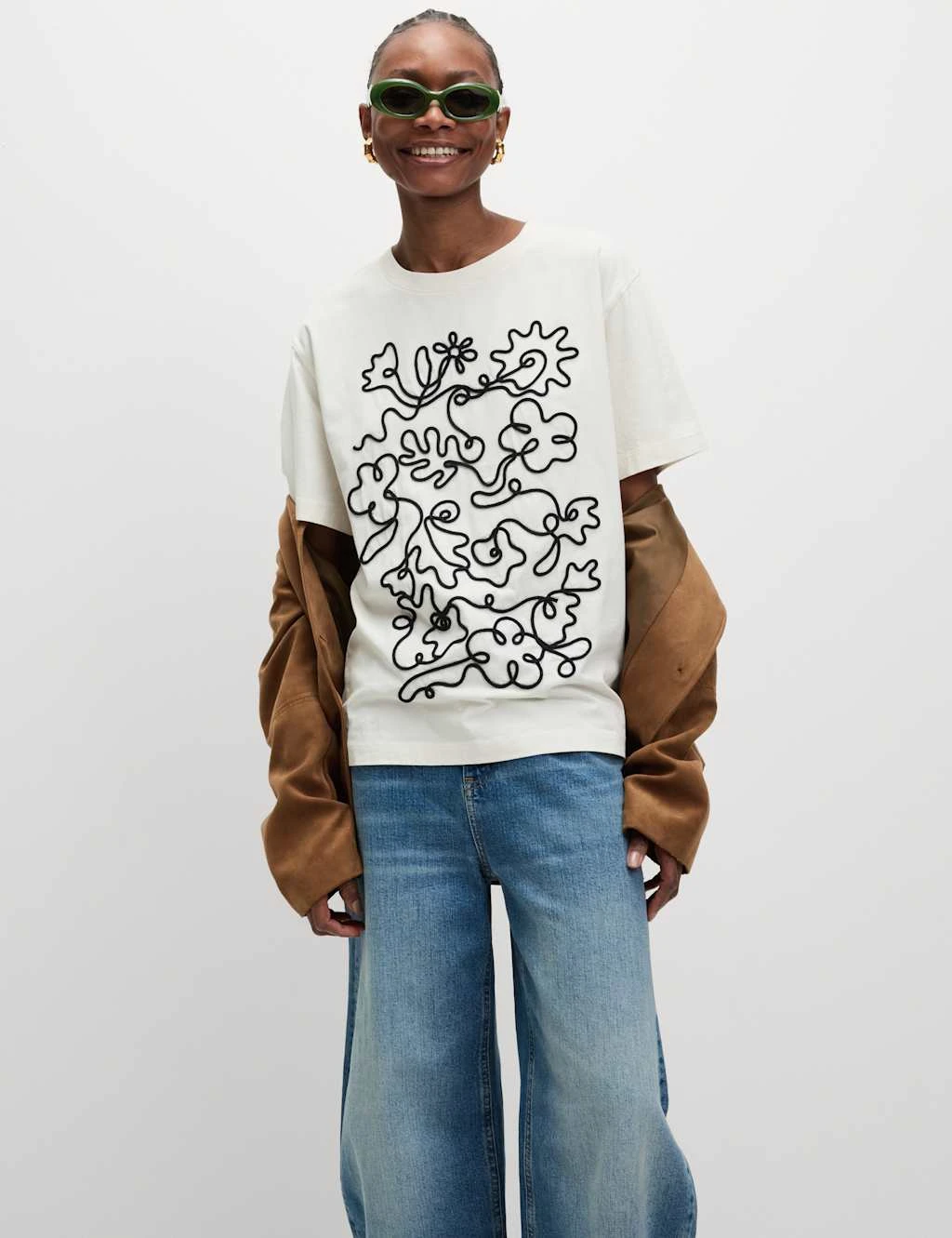 Pure Cotton Graphic Oversized T-Shirt 12 Pure Cotton Graphic Oversized T-Shirt - Image 10