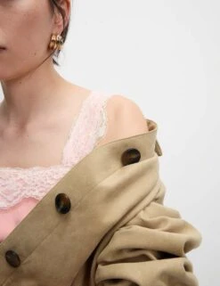 Pure Cotton Lace Detail Cami Top -M&S pure cotton lace detail cami top 7