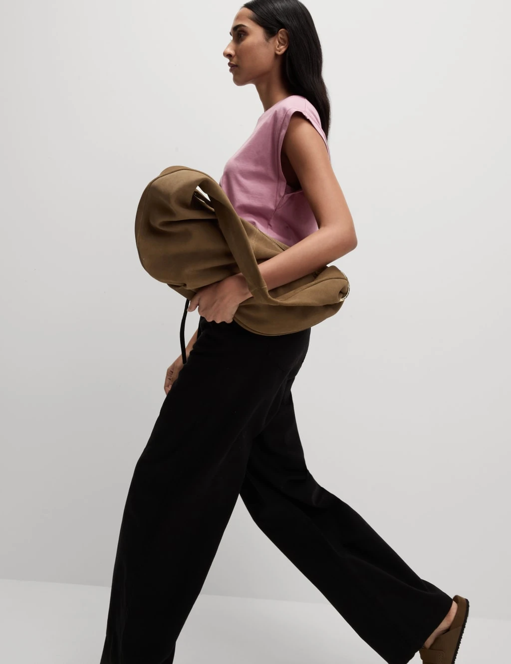 Pure Cotton Oversized Cap Sleeve T-Shirt 15 Pure Cotton Oversized Cap Sleeve T-Shirt - Image 13