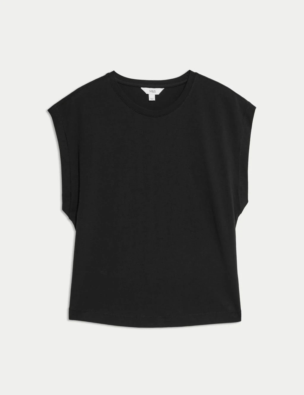 Pure Cotton Oversized Cap Sleeve T-Shirt 18 Pure Cotton Oversized Cap Sleeve T-Shirt - Image 16