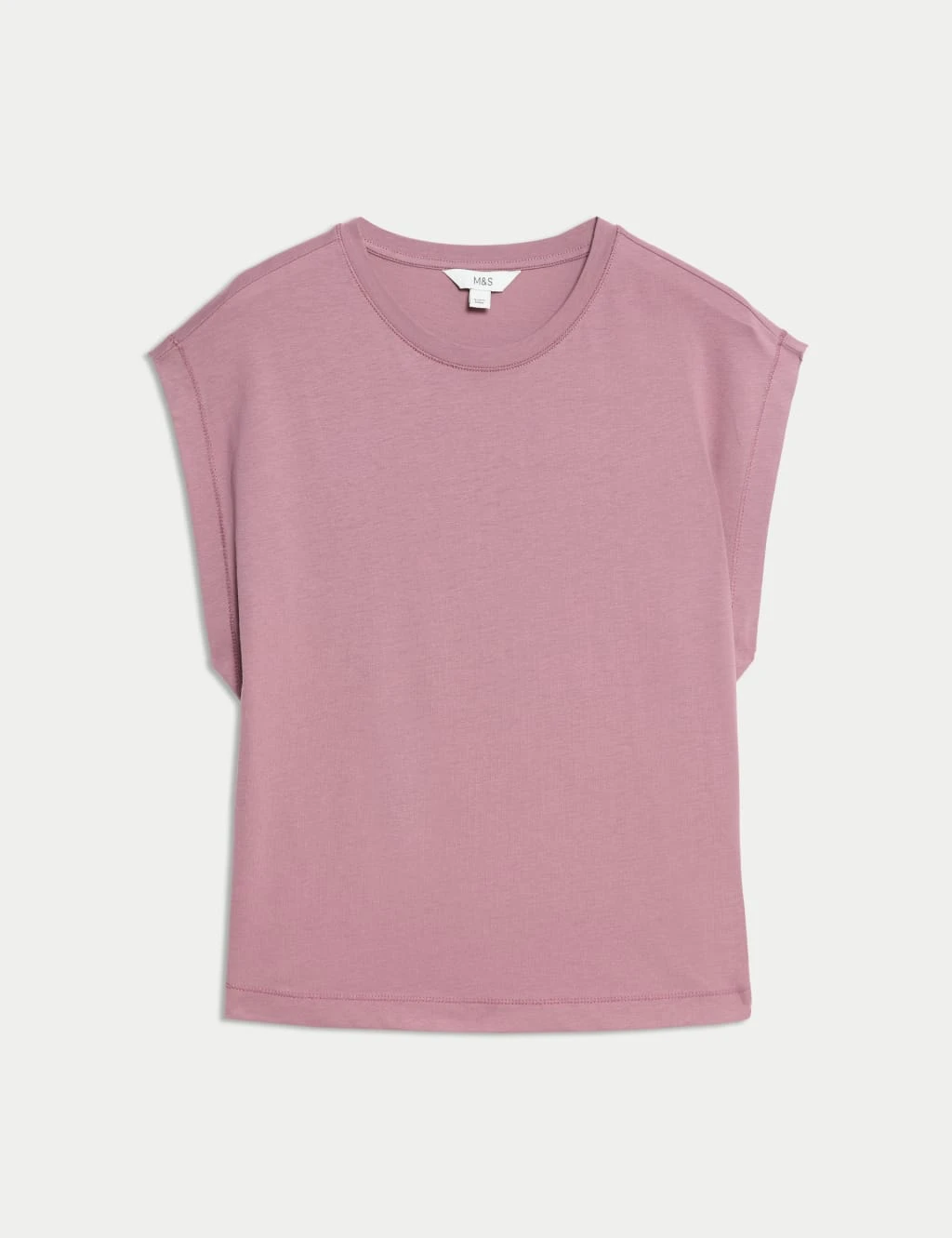 Pure Cotton Oversized Cap Sleeve T-Shirt 12 Pure Cotton Oversized Cap Sleeve T-Shirt - Image 10