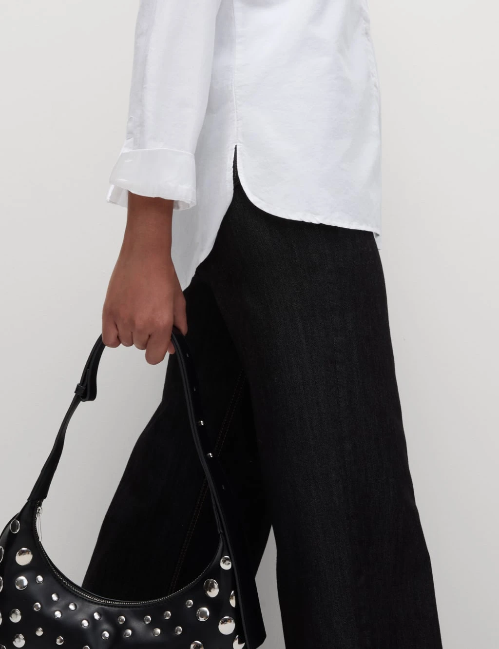 Pure Cotton Collared Oversized Shirt 14 Pure Cotton Collared Oversized Shirt - Image 12