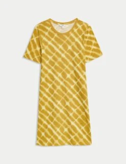Pure Cotton Printed Mini T-Shirt Dress 23 Pure Cotton Printed Mini T-Shirt Dress -M&S pure cotton printed mini t shirt dress 9